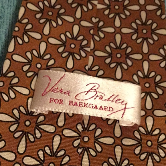 Vera Bradley Silk Patterned Tie - Picture 4 of 6